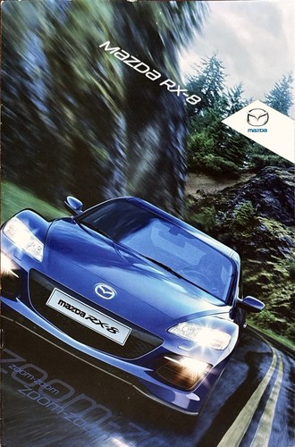 Mazda depliant - rx-8,