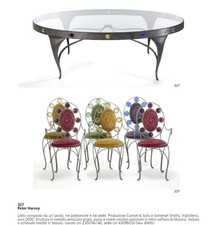 Tavolo design Peter Harvey con