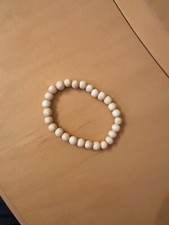 bracciale perle di avorio