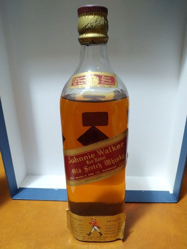 Johnnie walker red - label,