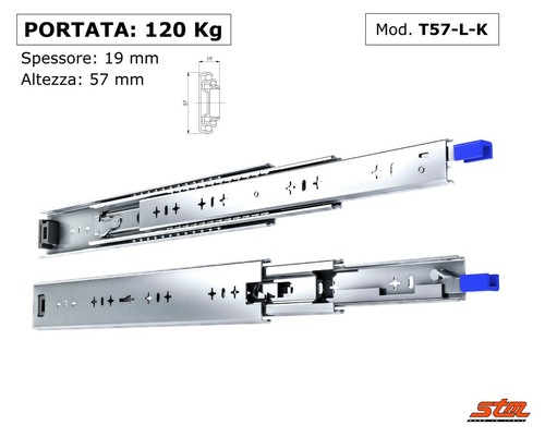 Coppia guide scorrevoli - coppia,