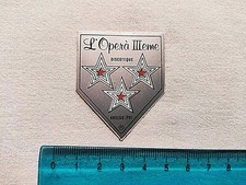 L'OPERA' DISCOTEQUE ARSEGO ADESIVO ANNI 80 80s OLD STICKER VINTAGE ORIGINAL