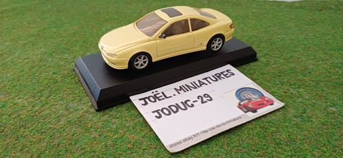 Peugeot 406 coupe - jaune, au