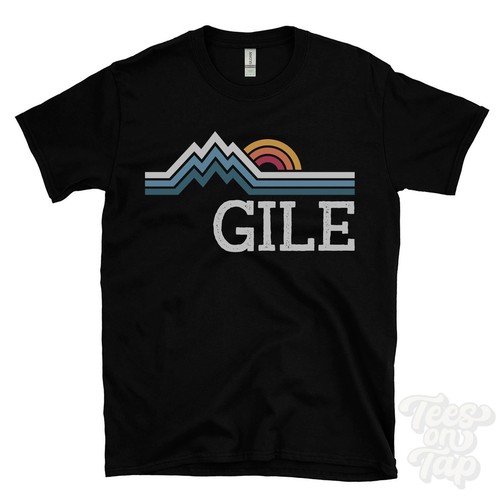 Gile shirt retro logo - gile,