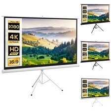 HOMCOM Schermo di Proiezione