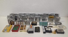 Lotto di 35 accendini vintage  da collezione a benzina e gas