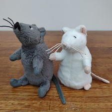 Set 2 x Roditori Peluche