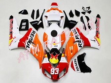 Carena iniezione ABS arancione rosso bianco Marquez REPSOL per CBR1000RR 2006 2007