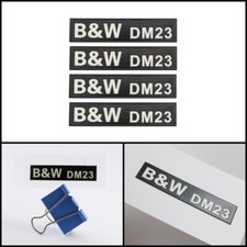 Adesivo distintivo logo B&W