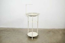 TOILETTE LAVATOIO DA CAMERA VINTAGE IN FERRO BATTUTO