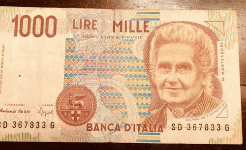 1000 lire italy - 1000,