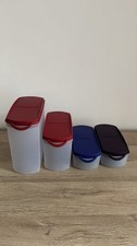 Lot 4 boîtes Tupperware pop -