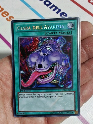 Giara dell avarizia oh - dell'avarizia, yu-gi-oh