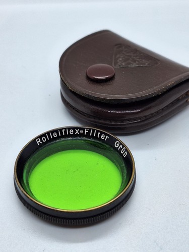 Rolleiflex filtro 5mm verde - rolleiflex,