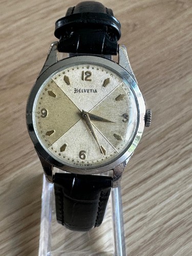 Orologio uomo vintage helvetia - uomo,