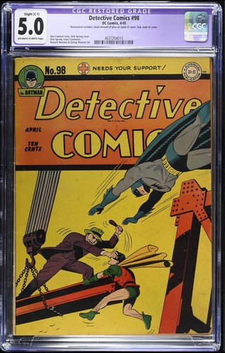 Detective comics cgc - detective,