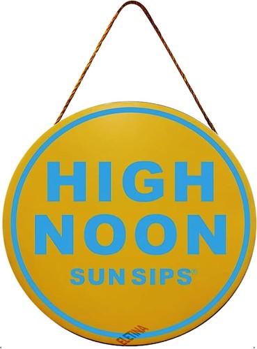 High noon sun sips - high,