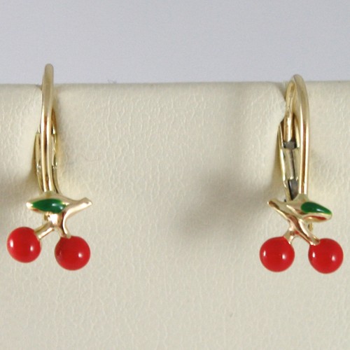 Orecchini bimba oro giallo - in,