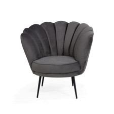 Poltrona sedia velluto