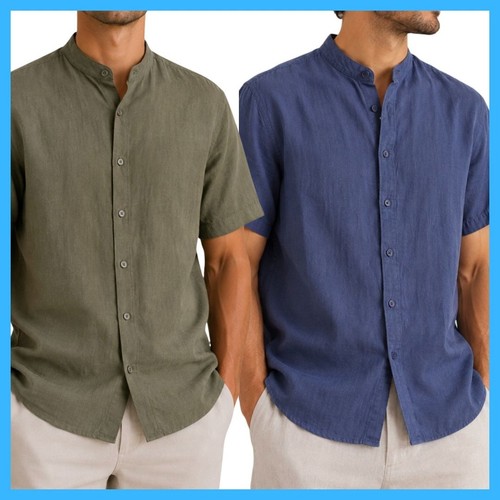 Camicia uomo misto lino - uomo,