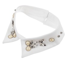  Colletto staccabile bianco per donna Colletto finto per camicia per donna