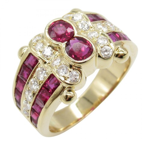 Gioielli anello rubino - anello,