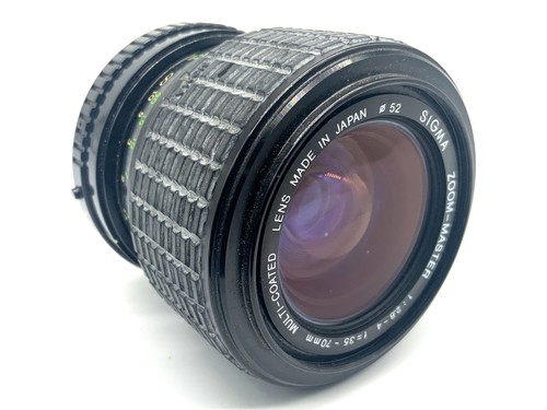 Sigma zoom master - sigma, 35-70mm