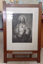 " GESU " quadro antico IN LEGNO