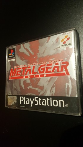 Ps1 metal gear solid - metal,