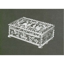 DISEGNO PER LA COSTR. DI UNA CASSETTA OLANDESE CON TRAFORO DELLA AMATI COD. 422 