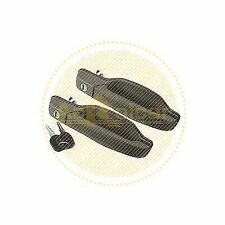 COPPIA MANIGLIE + CHIAVI ANT. DX/SX IVECO DAILY T 2P 06/96>04/99 GRIGIA