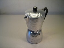 Vecchia Caffettiera "IRMEL NOVA ESPRESS" da 10 Tazze, Alluminio, anni '60 NUOVA