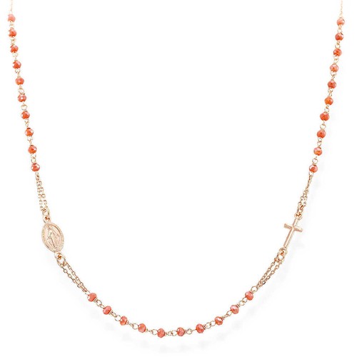 Collana donna rosario amen - collana,