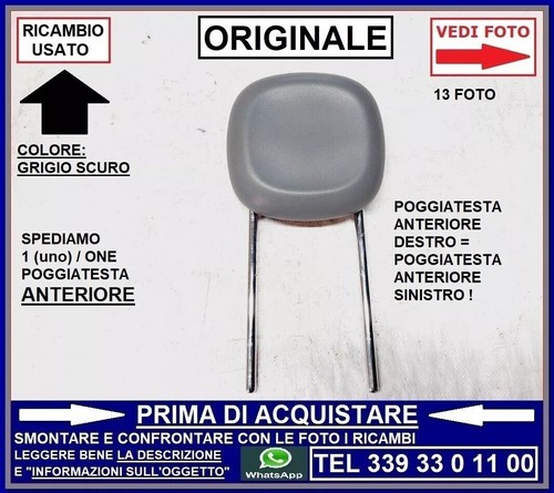 Poggia testa sedile anteriore - poggia,