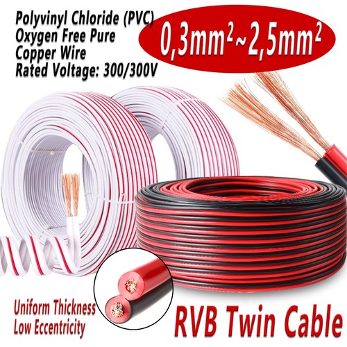 Cavo doppio rvb 2 - mm², 2,5