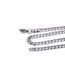 Collana catenina acciaio - catenina,