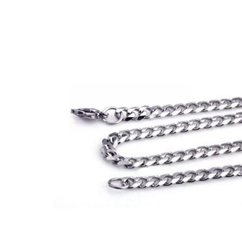 Collana catenina acciaio inox - collana,