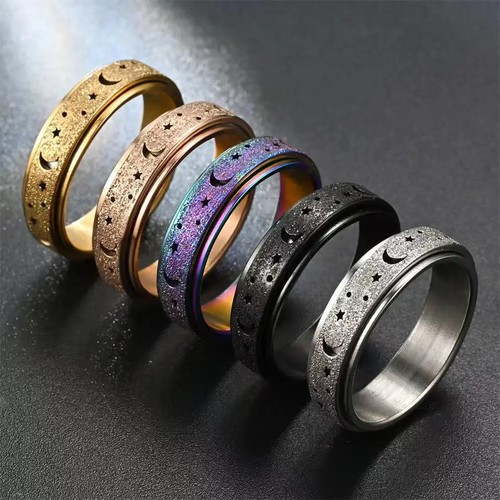 Anello spinner acciaio inox - anello,