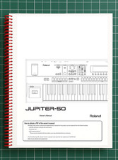 Roland Jupiter-50 - Manuale utente 6 in 1 riferimento utente - 265 pagine - Made in USA
