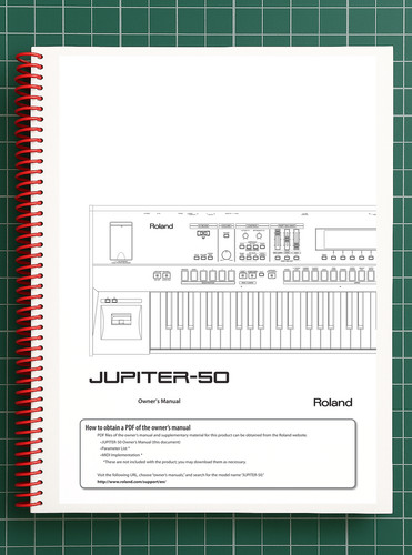 Roland jupiter manuale - roland, jupiter-50