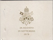 GIOVANNI PAOLO I Lire 1000