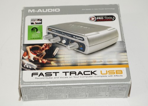 Audio fast track - m-audio, usb
