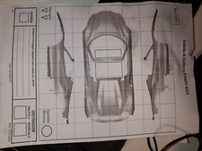 Ferrari 488 GTB Spider , Ferrari  F142 RHT , ORIGINAL BODY SHEET Ferrari 