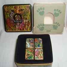 SET 4 ACCENDINI ZIPPO 1995 MISTERI DELLA FORESTA IN CONFEZIONE ORIGINALE NUOVI NOS!!!
