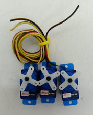 Lotto 3x Hitec Hs-50 Micro Servo Modellismo RC