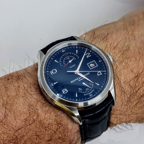 Baume mercier clifton gmt - baume,