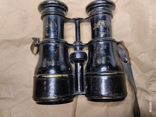 Antico binocolo in metallo 