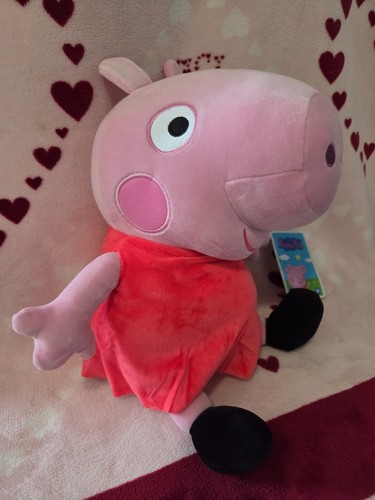 Nwt jumbo peppa - peppa, 17"