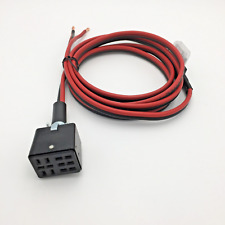 Yaesu Sommerkamp FT-101 FT 101 E X FT-277 TS-288  DC power cord cable Netzkabel