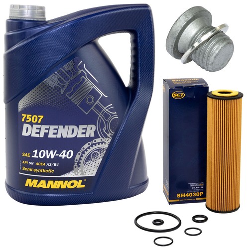 Kit olio motore 10w litri - 10w-40, 5